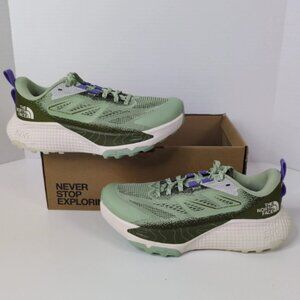 The North Face-Altamesa 500 Trail-Running Shoes -Women's-Misty Sage/Forest Olive